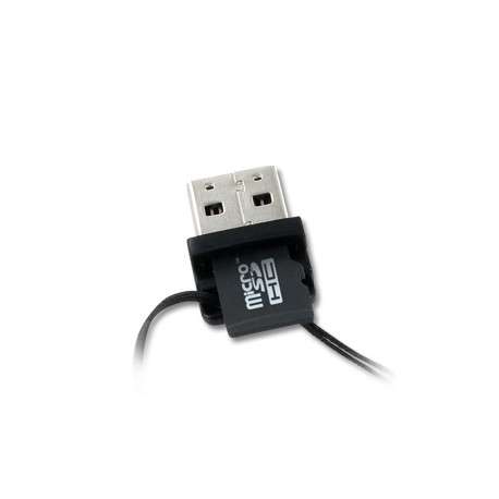 Integral microSD Card Reader Noir lecteur de carte mémoire - 1