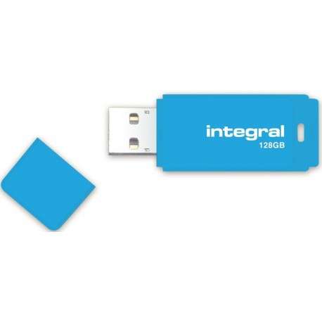 Integral INFD128GBNEONB 128Go USB 2.0 Capacity Bleu lecteur USB flash - 1