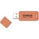 Integral 128GB USB3.0 128Go USB 3.0 3.1 Gen 1 Capacity Orange lecteur USB flash - 1