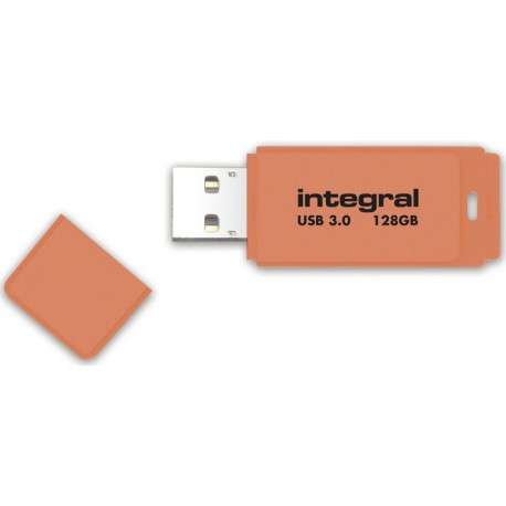 Integral 128GB USB3.0 128Go USB 3.0 3.1 Gen 1 Capacity Orange lecteur USB flash - 1