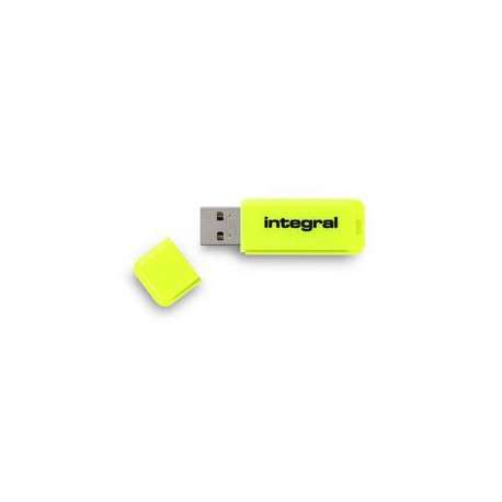 Integral 16GB Neon USB Flash Drive 16Go USB 2.0 Capacity Jaune lecteur USB flash - 1