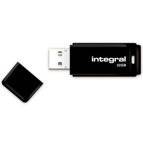Integral 32GB USB 2.0 32Go USB 2.0 Capacity Noir lecteur USB flash - 1