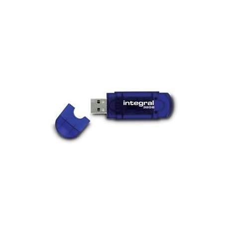 Integral 32GB EVO USB Flash Drive 32Go USB 2.0 Capacity Bleu lecteur USB flash - 1