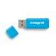 Integral 8GB Neon USB Flash Drive 8Go USB 2.0 Capacity Bleu lecteur USB flash - 1