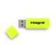 Integral 8GB Neon USB Flash Drive 8Go USB 2.0 Capacity Jaune lecteur USB flash - 1