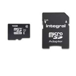Integral INMSDH16G10-90SPTAB 16Go MicroSDHC UHS-I Classe 10 mémoire flash - 1