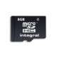 Integral 8GB microSD + SD Adapter 8Go MicroSDHC mémoire flash - 2