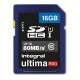 Integral 16GB SDHC UltimaPro 16Go SDHC UHS-I Classe 10 mémoire flash - 1