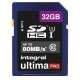 Integral 32GB SDHC UltimaPro 32Go SDHC UHS-I Classe 10 mémoire flash - 1