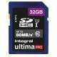 Integral 32GB SDHC UltimaPro 32Go SDHC UHS-I Classe 10 mémoire flash - 1