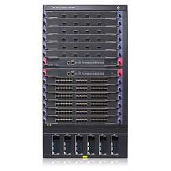 Hewlett Packard Enterprise Intellijack 10512 Managed network switch L3+ Noir - 1