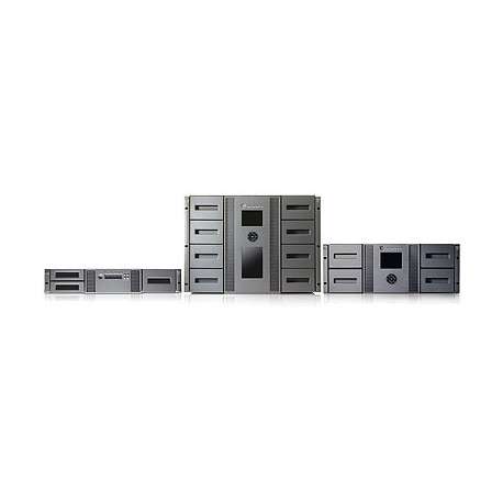 Hewlett Packard Enterprise StoreEver MSL2024 1 LTO-6 Ultrium 6250 FC Library with 24 LTO-6 Cartridges Bundle/TVlite char - 1