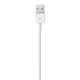 Apple Lightning - USB 2m USB A Eclairage Blanc câble de téléphone portable - 6