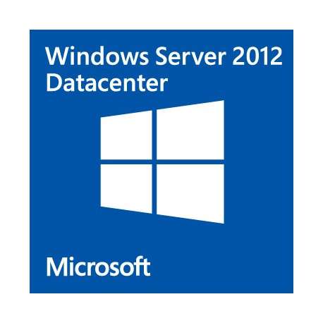 Microsoft Windows Server 2012 Datacenter, Lic/SA, 2CPU, OLV-C, 1Y-Y1, AP - 1