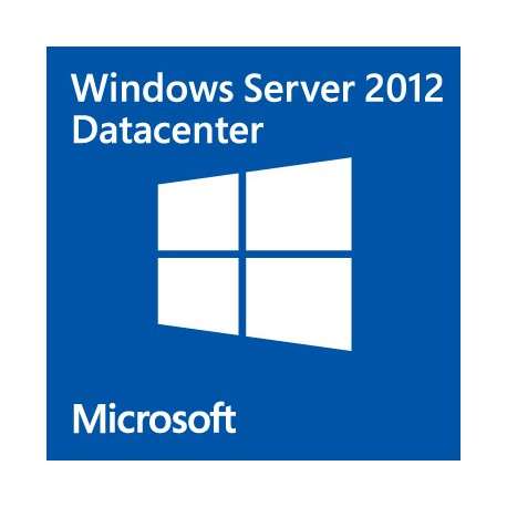 Microsoft Windows Server 2012 Datacenter, Lic/SA, 2CPU, OLV-D, 1Y-Y1, AP - 1