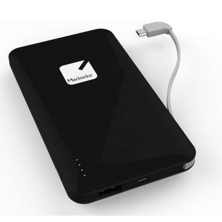 Maclocks PBLIP10KW 10000mAh Noir banque d'alimentation électrique - 1