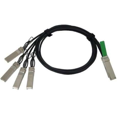 Cisco QSFP - 4xSFP10G, 3m 3m QSFP+ 4 x SFP+ Noir câble d'InfiniBand - 1