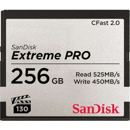 Sandisk Extreme Pro 256Go CFast 2.0 mémoire flash - 1