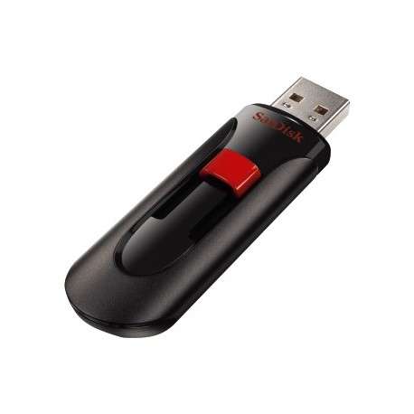 Sandisk 128GB Cruzer Glide 128Go USB 2.0 Capacity Noir, Rouge lecteur USB flash - 1