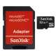 Sandisk microSDHC 32GB 32Go MicroSDHC Classe 4 mémoire flash - 1