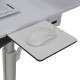 Ergotron SV10-1300-0 24" Portable flat panel floor stand Blanc socle d'écrans plats - 6