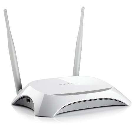 TP-LINK TL-MR3420 Monobande  2,4 GHz Fast Ethernet Noir, Blanc routeur sans fil - 1