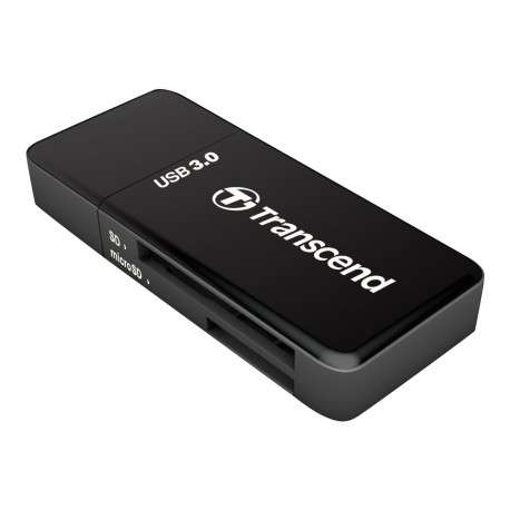 Transcend RDF5 USB 3.0 Noir lecteur de carte mémoire - 1