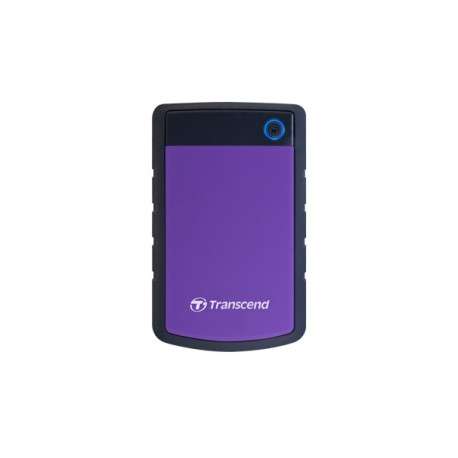 Transcend StoreJet 25H3 4000Go Noir, Violet disque dur externe - 1