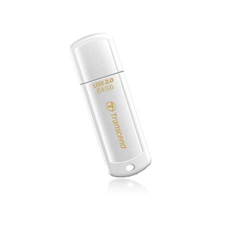 Transcend JetFlash 730 64GB USB 3.0 64Go USB 3.0 3.1 Gen 1 Capacity Blanc lecteur USB flash - 1