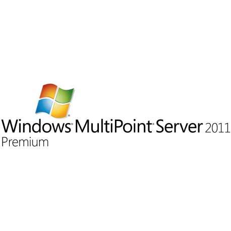 Microsoft Windows MultiPoint Server 2011 Premium, ALNG, LicSAPk, OLV-E, 1Y AP - 1