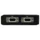 StarTech.com Kit commutateur KVM USB VGA à 2 ports avec audio et câbles - Switch KVM - Noir - 3