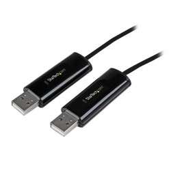 StarTech.com Câble KM USB 2.0 avec transfert de données - Switch USB clavier souris pour PC et Mac - 1