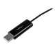 StarTech.com Câble KM USB 2.0 avec transfert de données - Switch USB clavier souris pour PC et Mac - 2