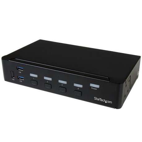 StarTech.com Switch KVM USB HDMI à 4 ports avec hub USB 3.0 intégré - 1080p - 1