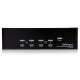 StarTech.com Switch KVM USB 2 Ecrans DVI pour 4 Ordinateurs avec Audio - Commutateur KVM - 2
