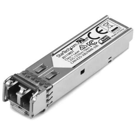 StarTech.com Module de transceiver SFP 1000Base-LX à fibre optique Gigabit - Compatible HP JD119B - Monomode LC - 10 km - 1