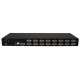 StarTech.com Kit de commutateur KVM USB à montage sur rack 1U 16 ports avec affichage à l'écran et câbles - 3