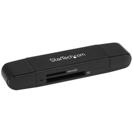 StarTech.com Lecteur et enregistreur de cartes SD et microSD USB 3.0 - USB-C et USB-A - 1
