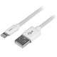 StarTech.com Câble Apple Lightning vers USB pour iPhone, iPod, iPad - 2 m Blanc - 2