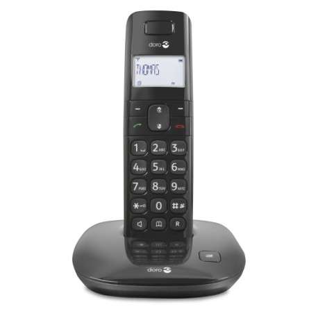 Doro Comfort 1010 DECT Identification de l'appelant Noir - 1