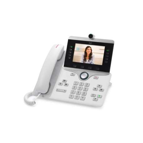 Cisco IP PHONE 8845 Combiné filaire LCD Blanc téléphone fixe - 1