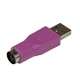 StarTech.com Adaptateur PS/2 vers USB - Adaptateur de rechange pour clavier - PS2 F vers USB A M - 2