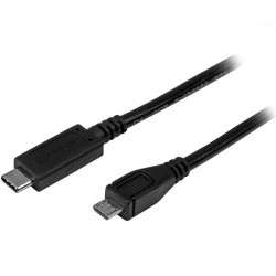 StarTech.com Câble USB 2.0 USB-C vers Micro-B de 1 m - M/M - Noir - 1