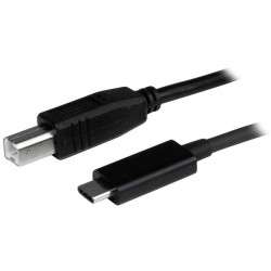 StarTech.com Câble USB 2.0 USB-C vers USB-B de 1 m - M/M - 1