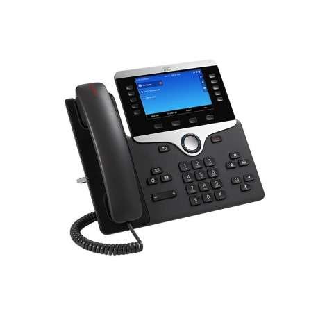 Cisco 8841 Combiné filaire Noir, Argent téléphone fixe - 1