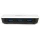 StarTech.com Adaptateur Réseau USB 3.0 vers Gigabit Ethernet avec Hub USB 3.0 3 ports - 2