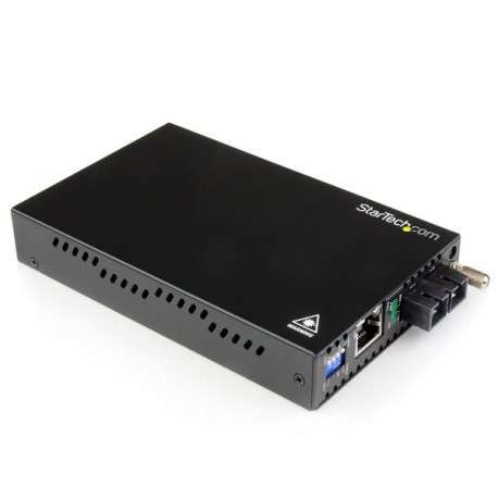 StarTech.com Convertisseur Ethernet Gigabit sur Fibre Optique MonoMode SC - 1000 Mb/s - 40km - 1