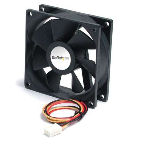 StarTech.com High Air Flow 9.25 cm Dual Ball Bearing Case Fan with TX3 Connector Boitier PC - 1