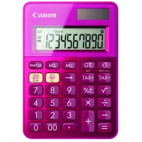 Canon LS-100K Bureau Calculatrice basique Rose calculatrice - 1