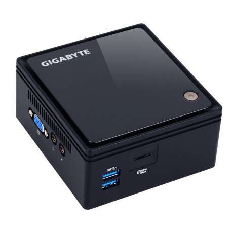 Gigabyte GB-BACE-3160 1.6GHz J3160 0,69L mini PC Noir barebone PC/ poste de travail - 1